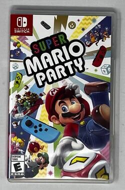 CASE ONLY Switch Mario Party game case Pre-Owned in good condition